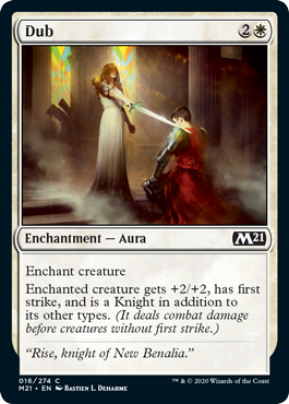 Dub (Magic 2021 Core Set) Medium Play