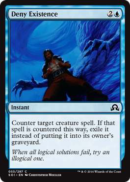Deny Existence (Shadows Over Innistrad) Near Mint