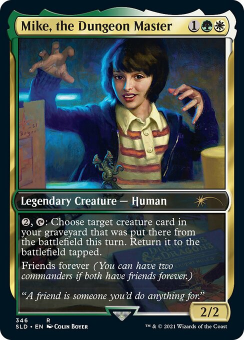 Mike, the Dungeon Master (Secret Lair) Near Mint Foil
