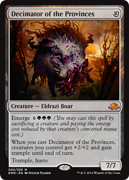 Decimator of the Provinces (Eldritch Moon) Light Play