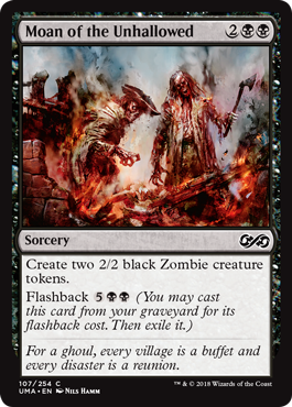 Moan of the Unhallowed (Ultimate Masters) Near Mint