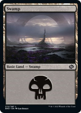 Swamp (272) (The Brothers' War) Near Mint Foil
