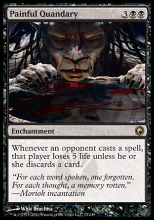 Painful Quandary (Scars of Mirrodin) Light Play