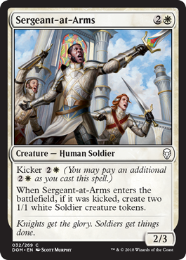 Sergeant-at-Arms (Dominaria) Near Mint