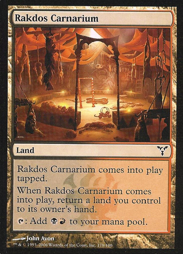 Rakdos Carnarium (Dissension) Light Play