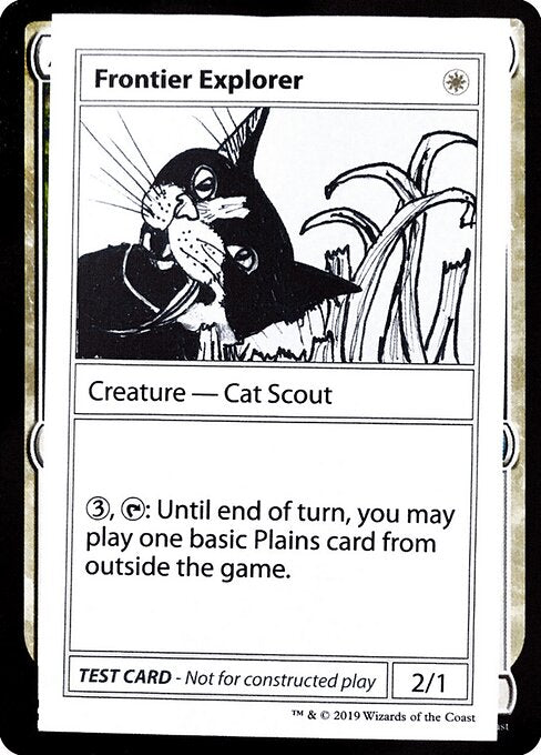 Frontier Explorer (No PW Symbol) (Mystery Booster Test Print 2021) Near Mint