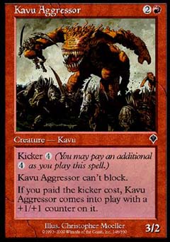 Kavu Aggressor (Invasion) Light Play