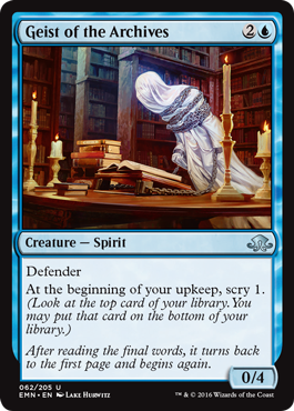 Geist of the Archives (Eldritch Moon) Medium Play