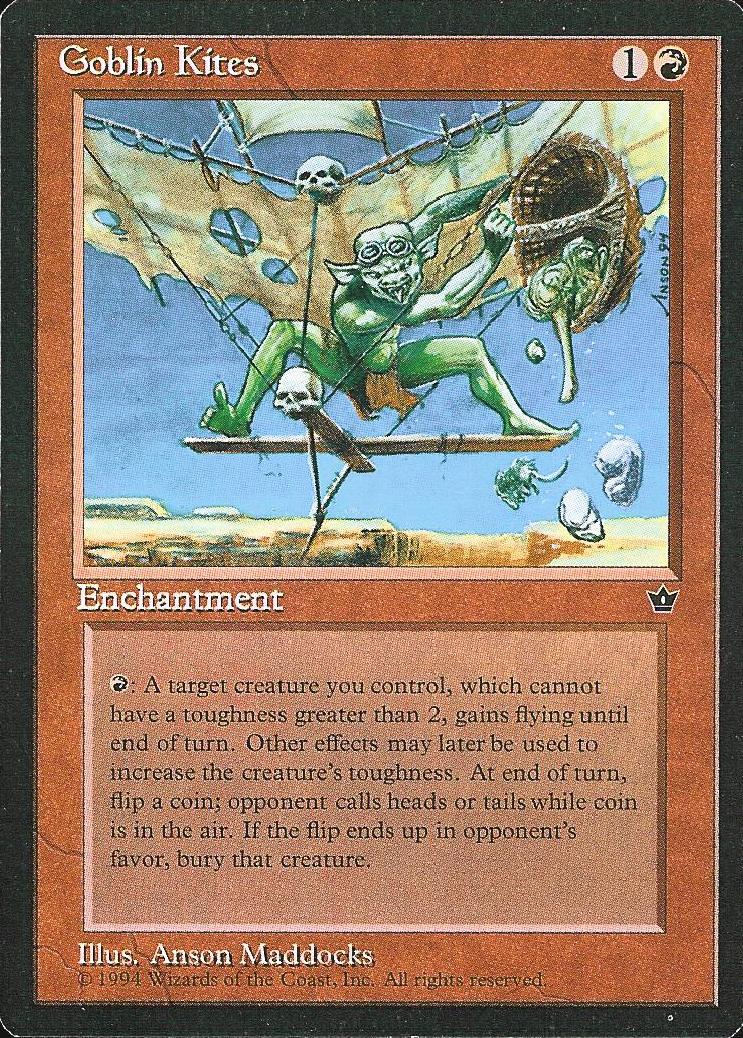 Goblin Kites (Fallen Empires) Light Play