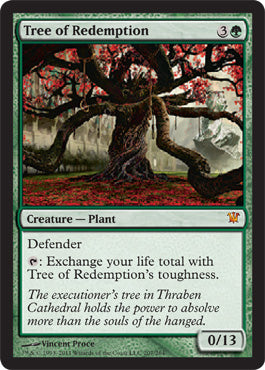 Tree of Redemption (Innistrad) Medium Play Foil