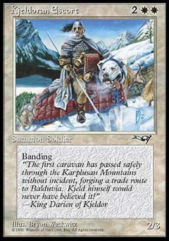 Kjeldoran Escort (1) (Alliances) Medium Play