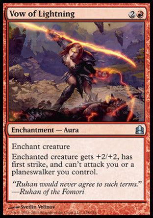 Vow of Lightning (Commander) Near Mint