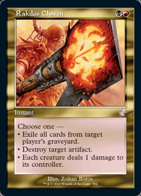 Rakdos Charm (Time Spiral Remastered) Near Mint