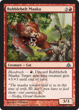 Rubblebelt Maaka (Dragon's Maze) Medium Play