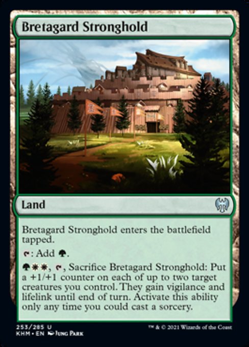 Bretagard Stronghold (Kaldheim) Near Mint