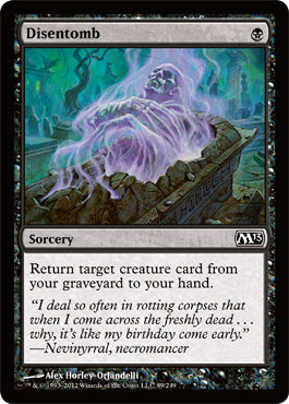 Disentomb (Magic 2013 Core Set) Light Play Foil