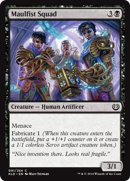 Maulfist Squad (Kaladesh) Medium Play