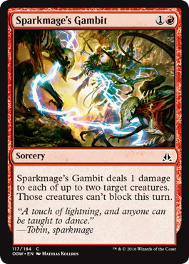 Sparkmage's Gambit (Oath of the Gatewatch) Near Mint