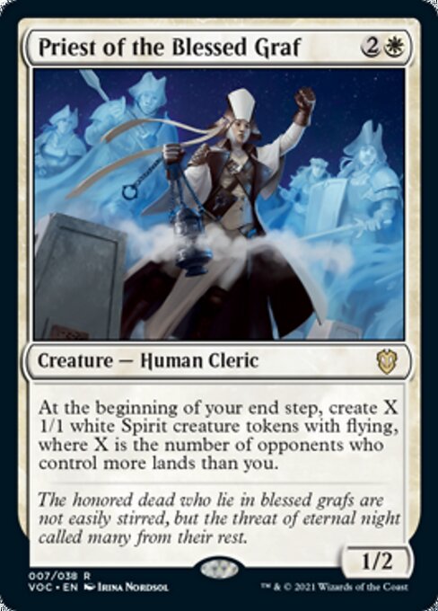 Priest of the Blessed Graf (Commander 2021 Crimson Vow) Near Mint