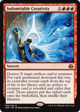 Indomitable Creativity (Aether Revolt) Near Mint
