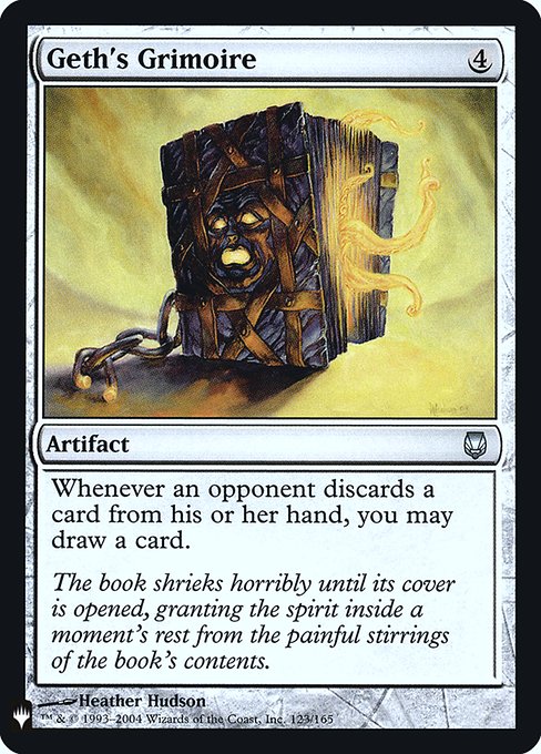 Geth's Grimoire (Mystery Booster Retail Edition Foils) Near Mint Foil