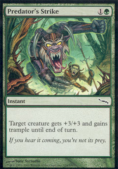 Predator's Strike (Mirrodin) Medium Play