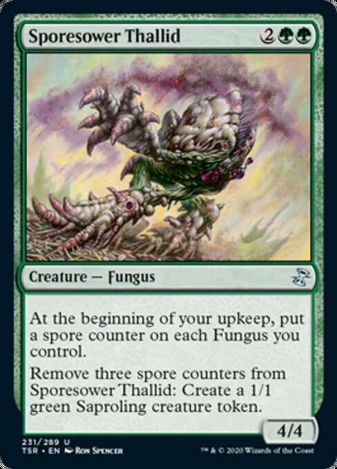 Sporesower Thallid (Time Spiral Remastered) Medium Play