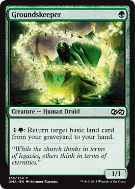 Groundskeeper (Ultimate Masters) Near Mint