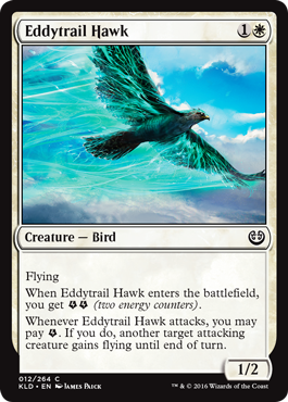 Eddytrail Hawk (Kaladesh) Light Play