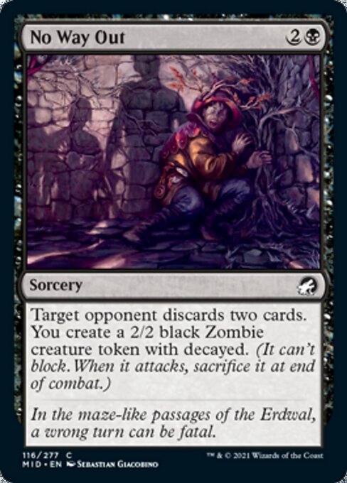 No Way Out (Innistrad: Midnight Hunt) Near Mint