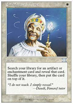 Enlightened Tutor (Classic 6th Edition) Medium Play
