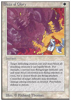 Blaze of Glory (Unlimited) Heavy Play
