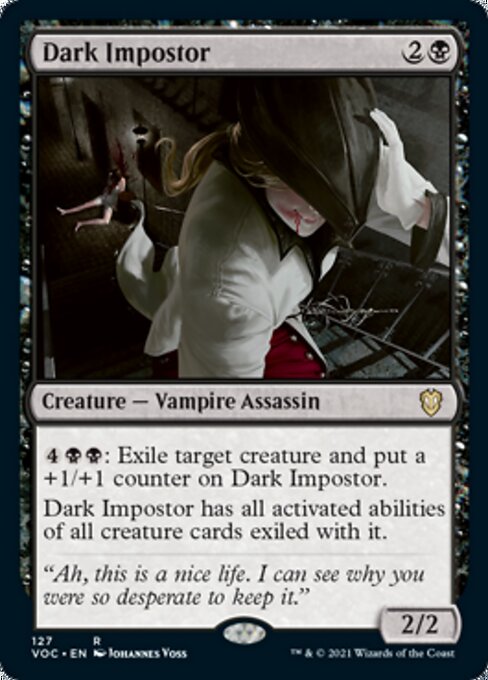 Dark Impostor (Commander 2021 Crimson Vow) Near Mint