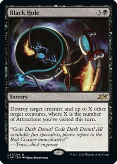 Black Hole (Unfinity) Near Mint