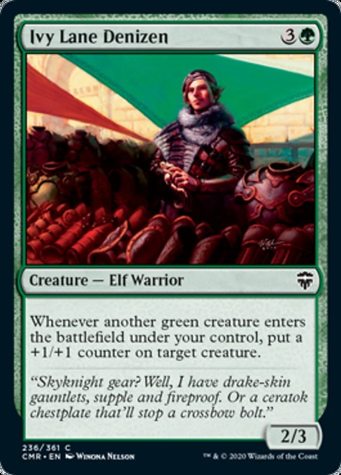 Ivy Lane Denizen (Commander Legends) Medium Play Foil