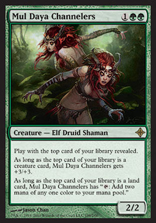 Mul Daya Channelers (Rise of the Eldrazi) Damaged / Poor