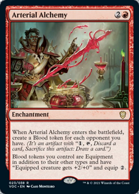 Arterial Alchemy (Commander 2021 Crimson Vow) Near Mint