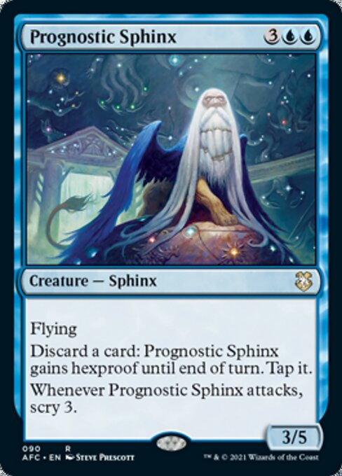 Prognostic Sphinx (Commander 2021 Forgotten Realms) Near Mint