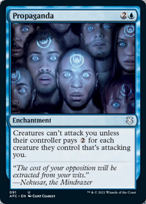 Propaganda (Commander 2021 Forgotten Realms) Near Mint