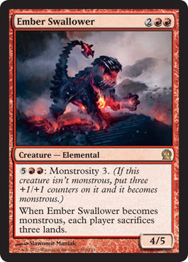 Ember Swallower (Theros) Light Play Foil