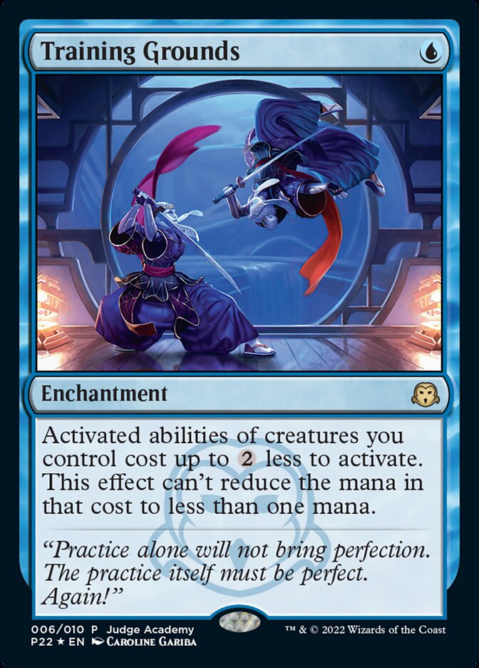 Training Grounds (Promos: Judge) Near Mint Foil
