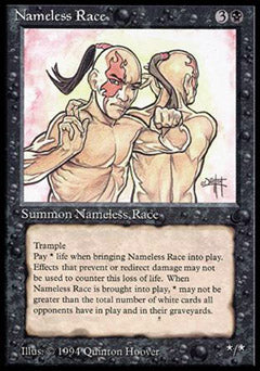Nameless Race (The Dark) Heavy Play
