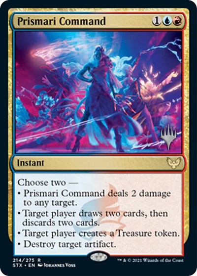 Prismari Command (Promo Pack: Strixhaven) Near Mint Foil