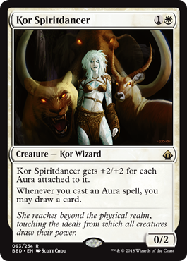 Kor Spiritdancer (Battlebond) Near Mint Foil