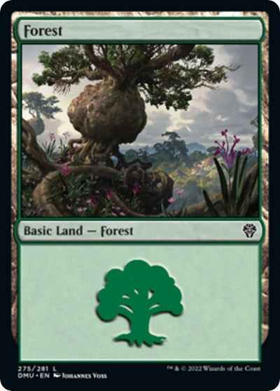 Forest (275) (Dominaria United) Near Mint Foil