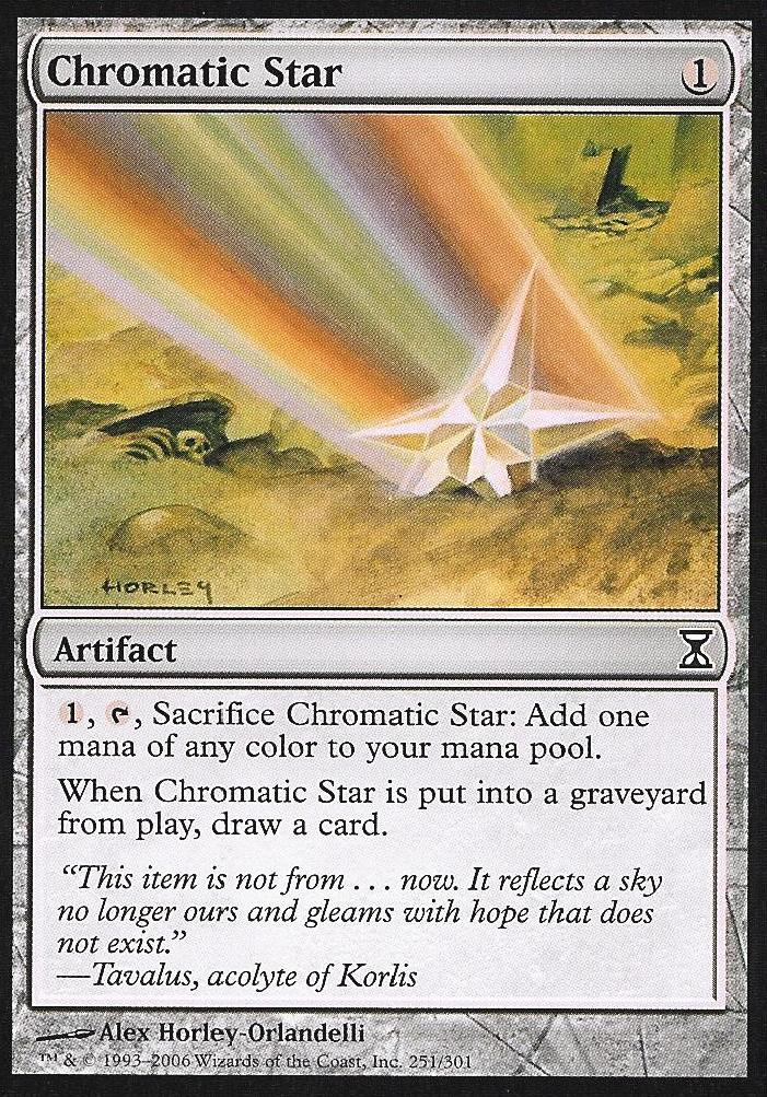 Chromatic Star (Time Spiral) Medium Play