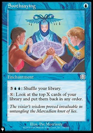 Soothsaying (Mystery Booster) Near Mint