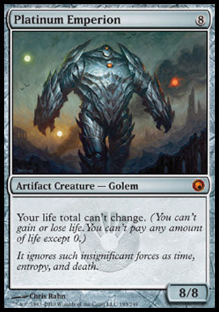 Platinum Emperion (Scars of Mirrodin) Medium Play