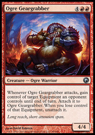 Ogre Geargrabber (Scars of Mirrodin) Medium Play