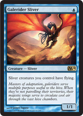 Galerider Sliver (Magic 2014 Core Set) Light Play